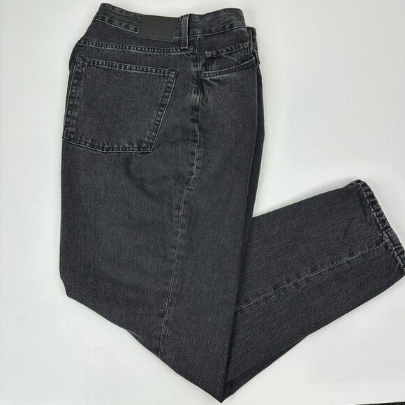 Everlane Women’s NWT Washed Black The Curvy 90's Cheeky Minimalist Jean‎ W33/L28 - Picture 3 of 11